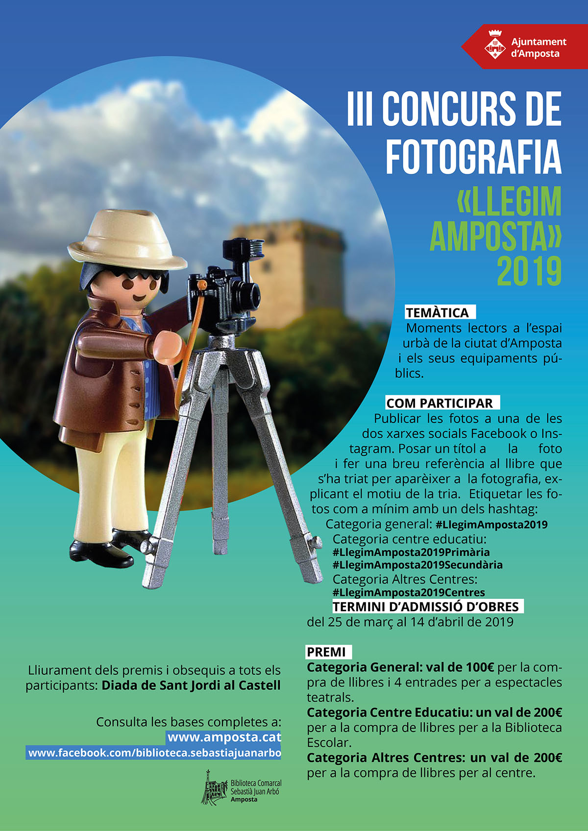 Ajuntament d´Amposta > Informació Oficial > IV concurs de fotografia "Llegim Amposta" 2020